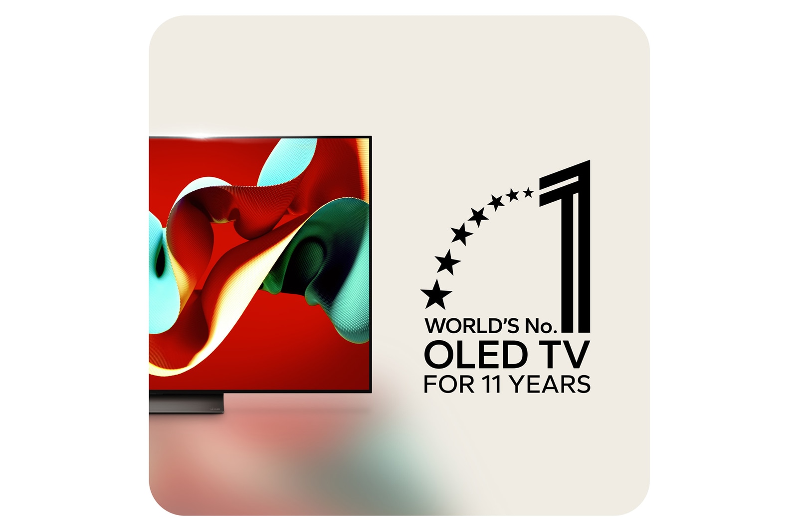 world No.1 OLED TV