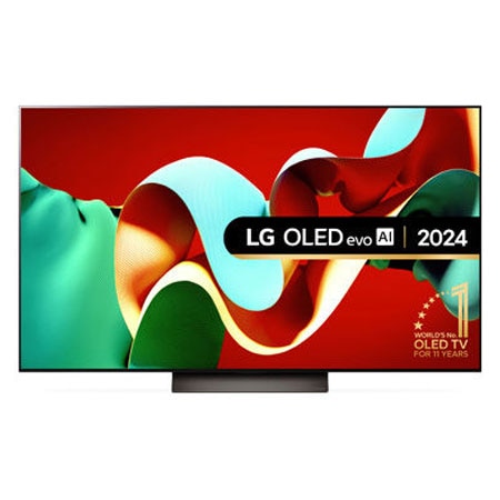 LG 55″ OLED evo AI C4 4K Smart TV 2024 OLED55C43LA