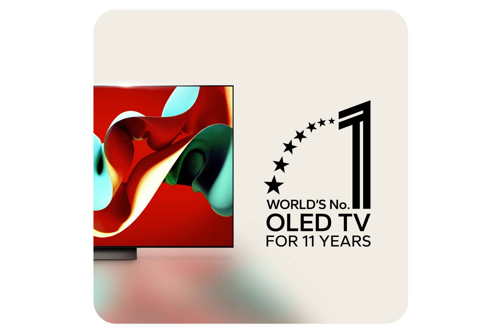 world No.1 OLED TV