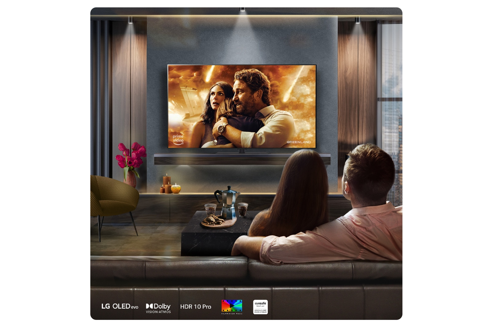 LG 65 inch LG OLED evo AI G4 4K Smart TV 2024 - Stand version, OLED65G46LS