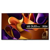 77 inch LG OLED evo AI G4 4K Smart TV 2024 - Wall mount version