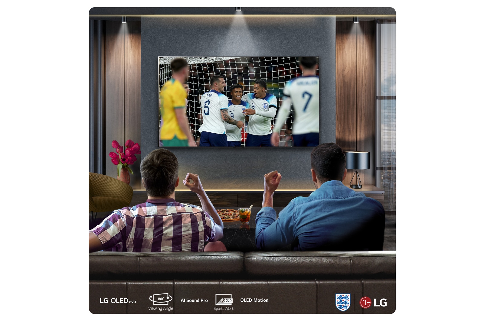 LG 77 inch LG OLED evo AI G4 4K Smart TV 2024 - Wall mount version, OLED77G45LW
