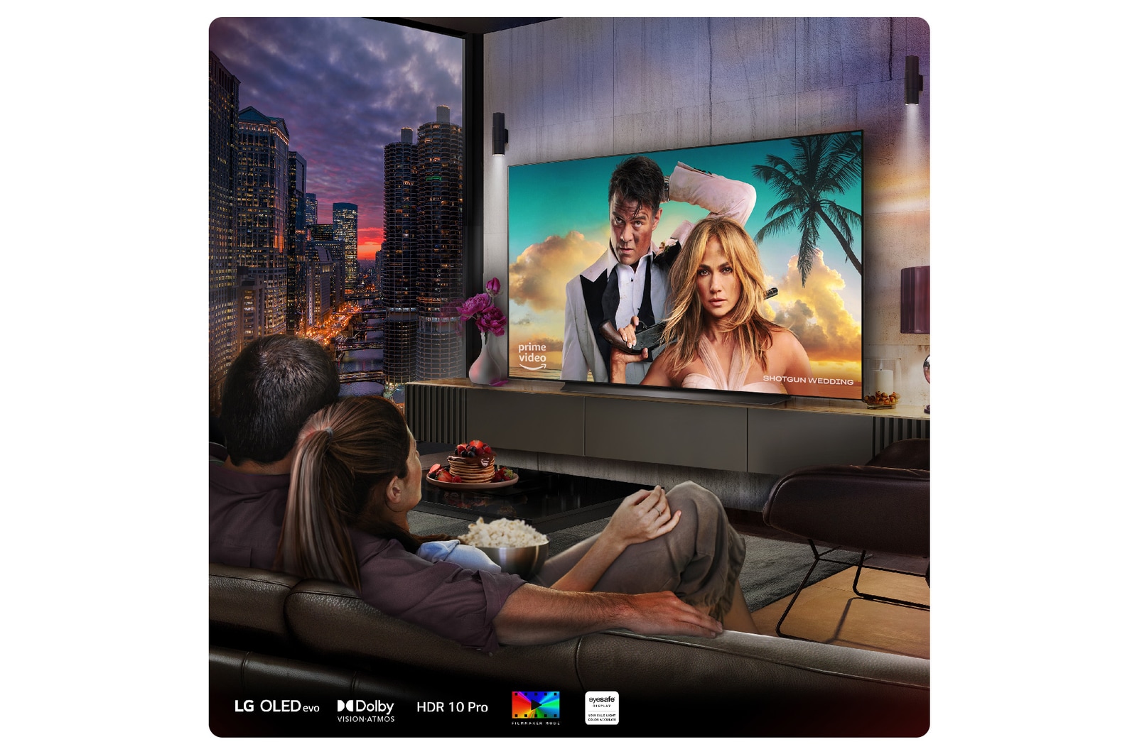 LG 83 inch LG OLED evo AI C4 4K Smart TV, OLED83C44LA