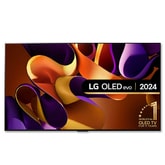 83 inch LG OLED evo AI G4 4K Smart TV 2024 - Wall mount version