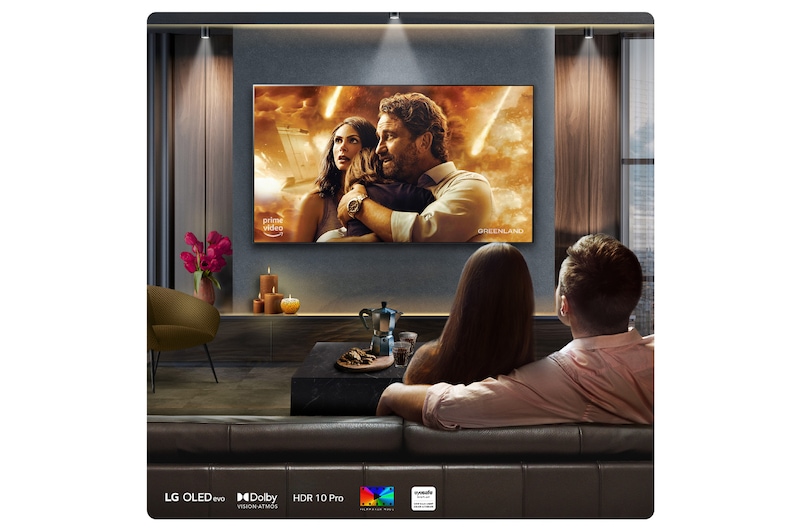 LG 83 inch LG OLED evo AI G4 4K Smart TV 2024 - Wall mount version, OLED83G45LW