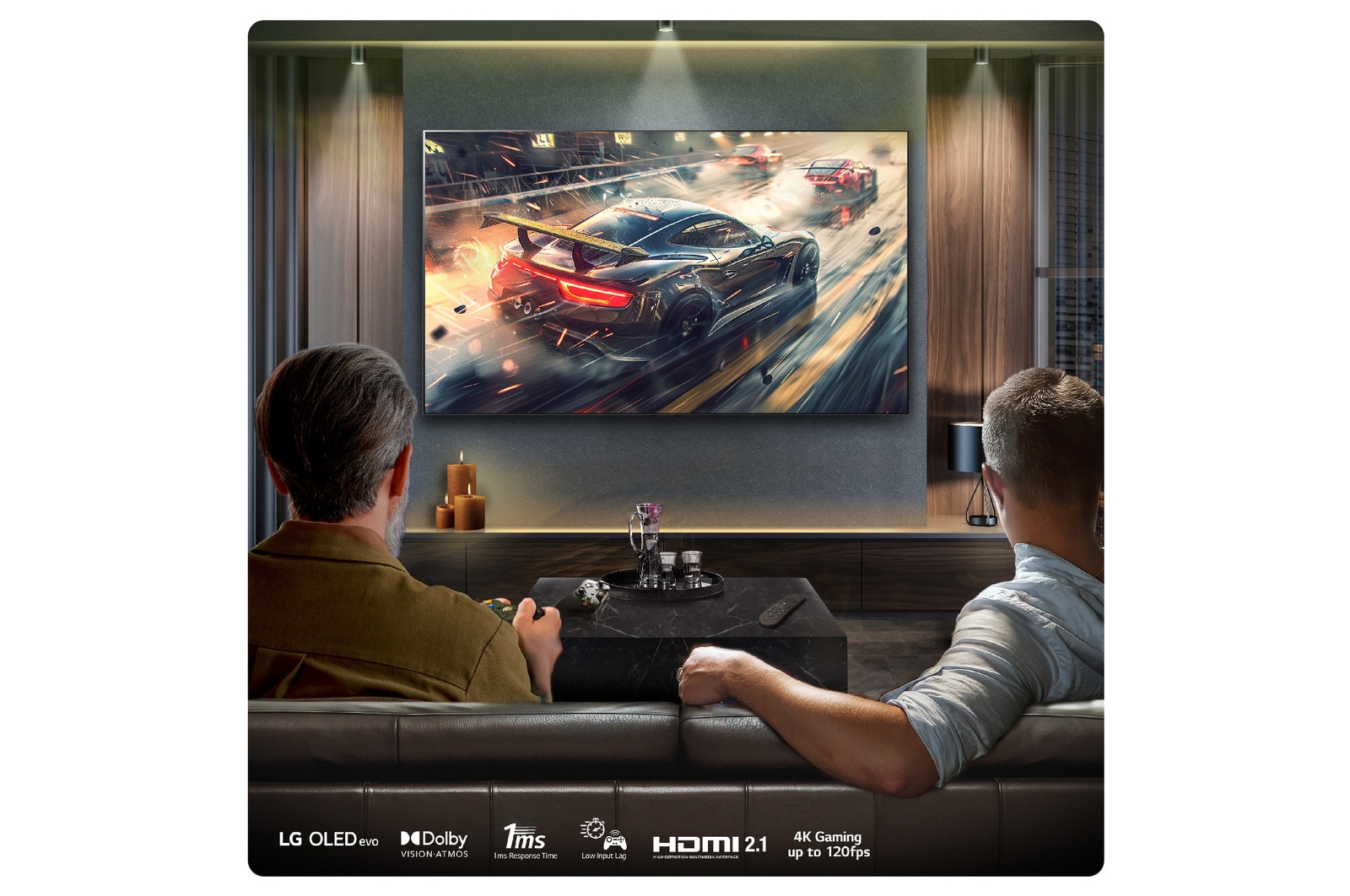 LG 97 Inch LG OLED evo AI G4 4K Smart TV 2024, OLED97G45LW