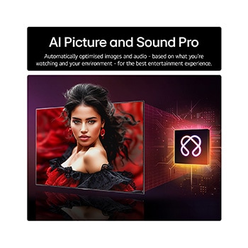 Front view and side view of LG OLED AI B5 4K Smart TV showing its length, width, height, and depth dimensions.