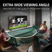 EXTRA WIDE VIEWING ANGLE