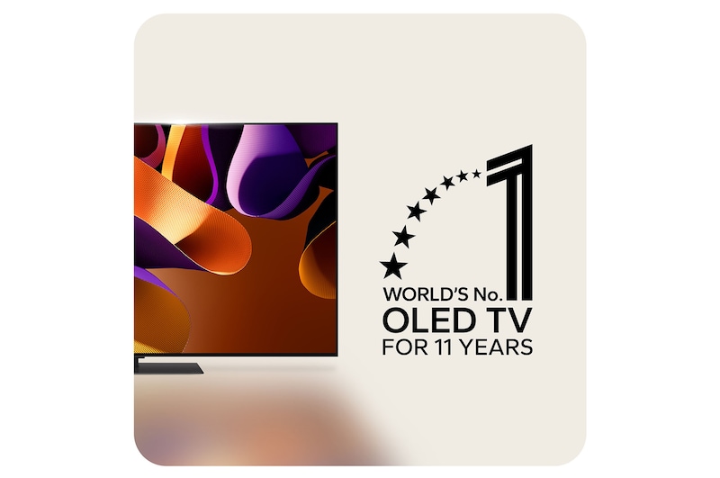 LG 55 inch LG OLED evo AI G4 4K Smart TV 2024 - Stand version, OLED55G46LS