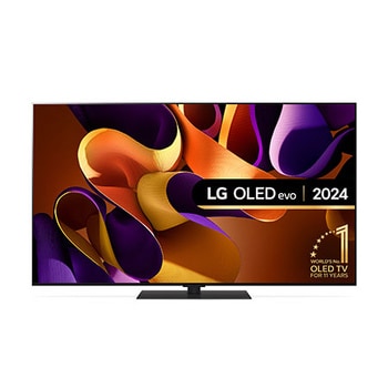 Front view of LG OLED evo OLED55G46LS TV