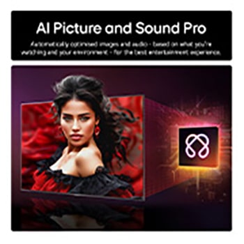 Front view and side view of LG OLED AI B5 4K Smart TV showing its length, width, height, and depth dimensions.