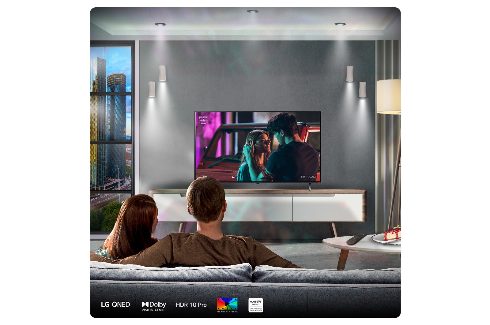 LG 50 inch LG QNED80 AI 4K Smart TV 2024, 50QNED80T6A