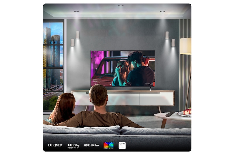 LG 55 inch LG QNED80 AI 4K Smart TV 2024, 55QNED80T6A