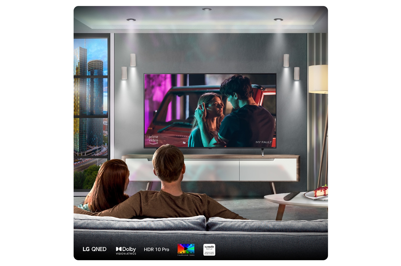 LG 75 inch LG QNED80 AI 4K Smart TV 2024, 75QNED80T6A