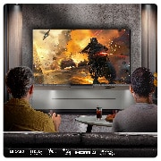 LG 75 inch LG QNED87 AI 4K Smart TV 2024, 75QNED87T6B