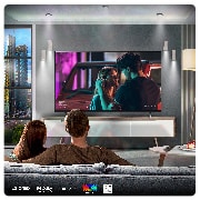 LG 86 inch LG QNED80 AI 4K Smart TV 2024, 86QNED80T6A