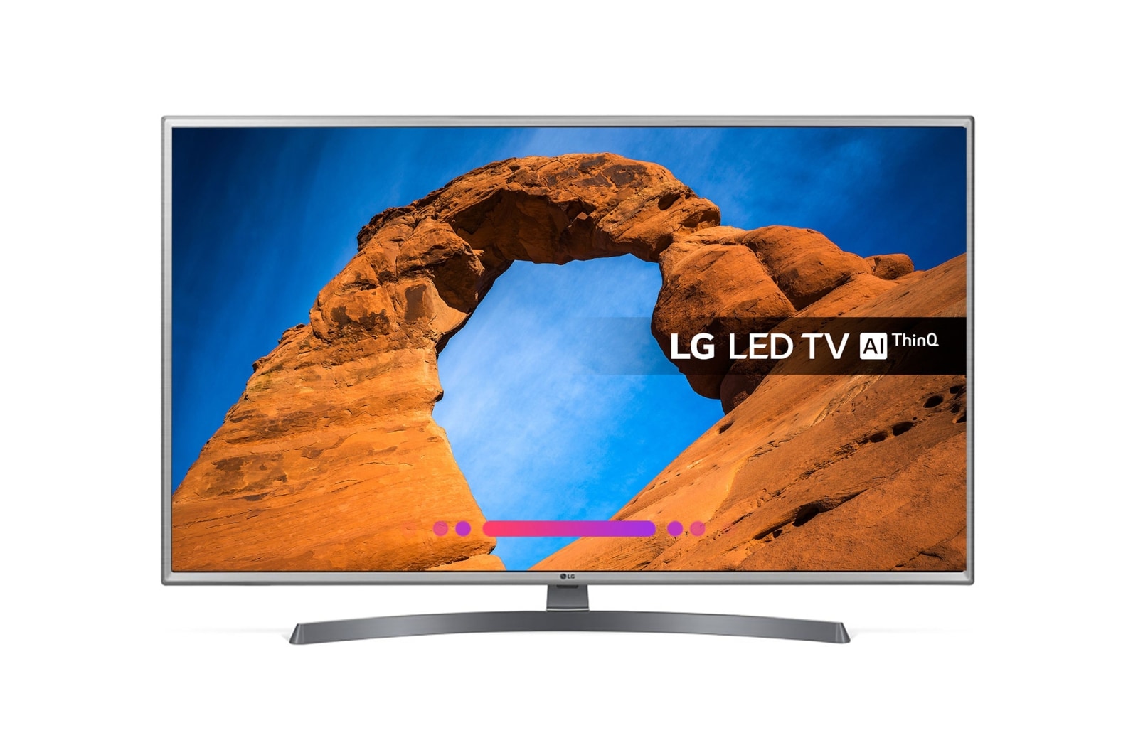 LG 43" LG Smart TV with webOS, 43LK6100PLB