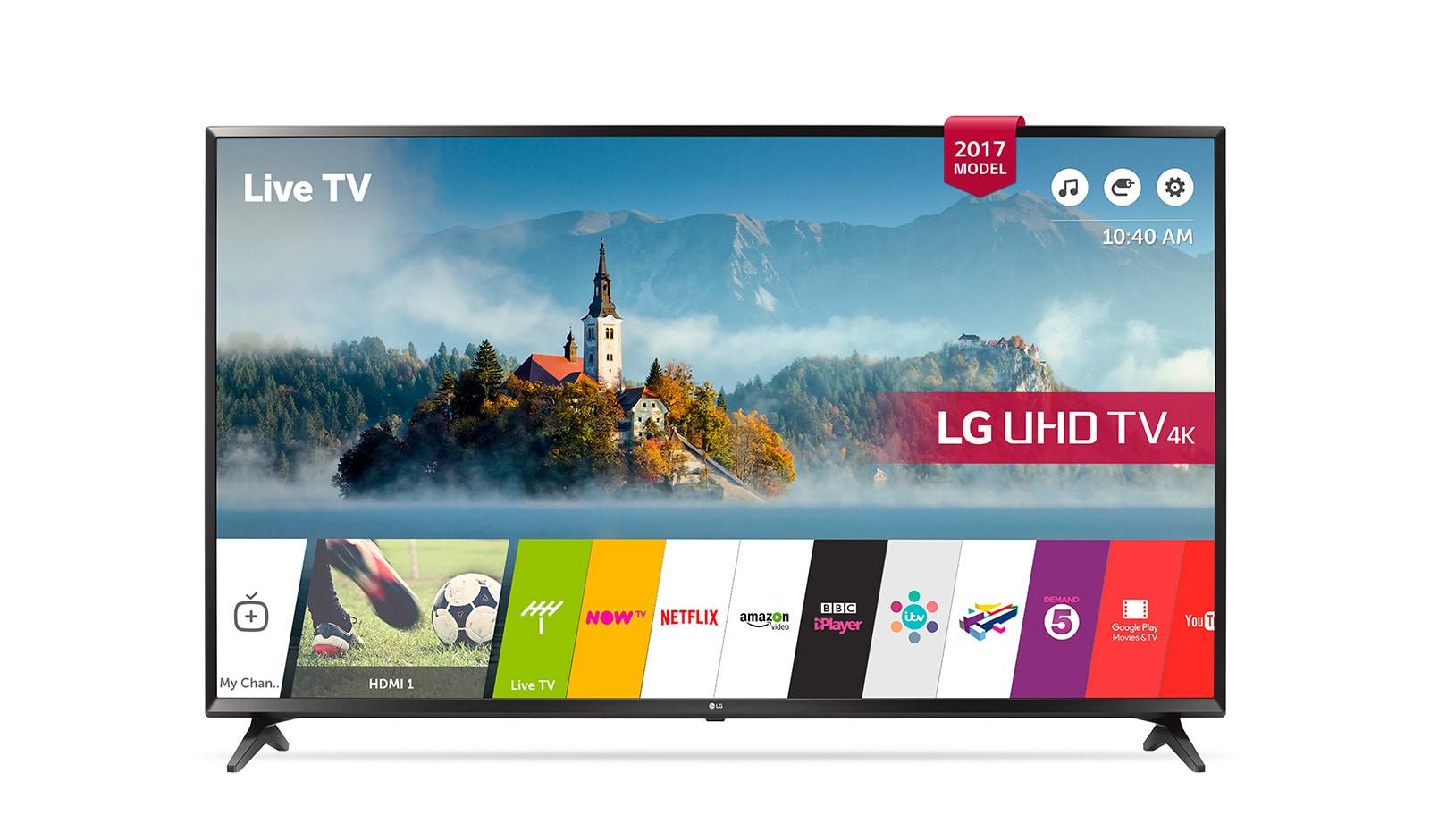 LG 43" LG ULTRA HD 4K TV, 43UJ630V