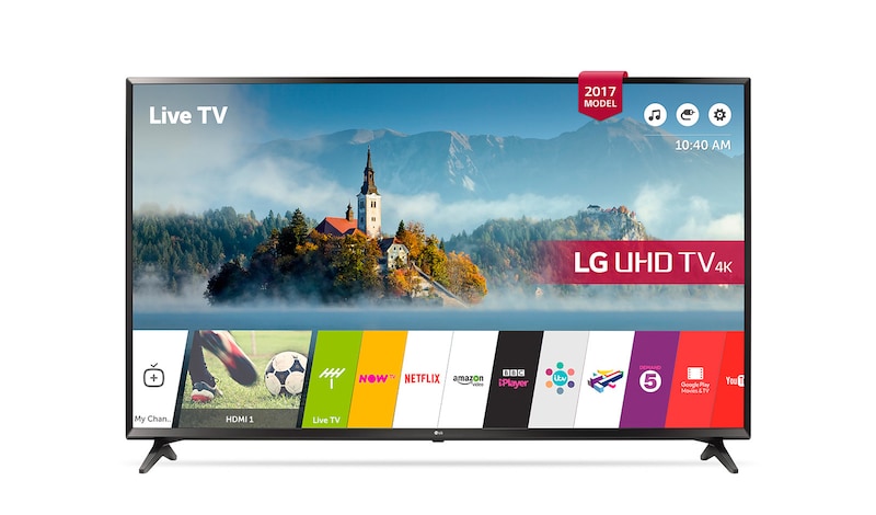 LG 43" LG ULTRA HD 4K TV, 43UJ630V