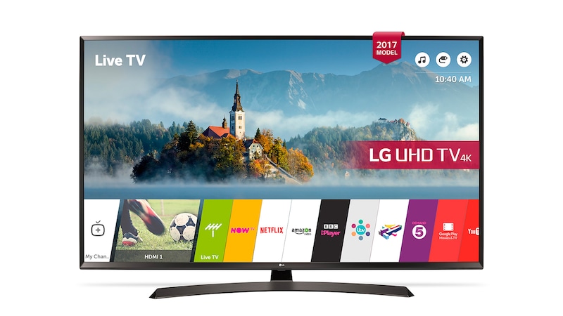 LG 43" LG ULTRA HD 4K TV, 43UJ635V