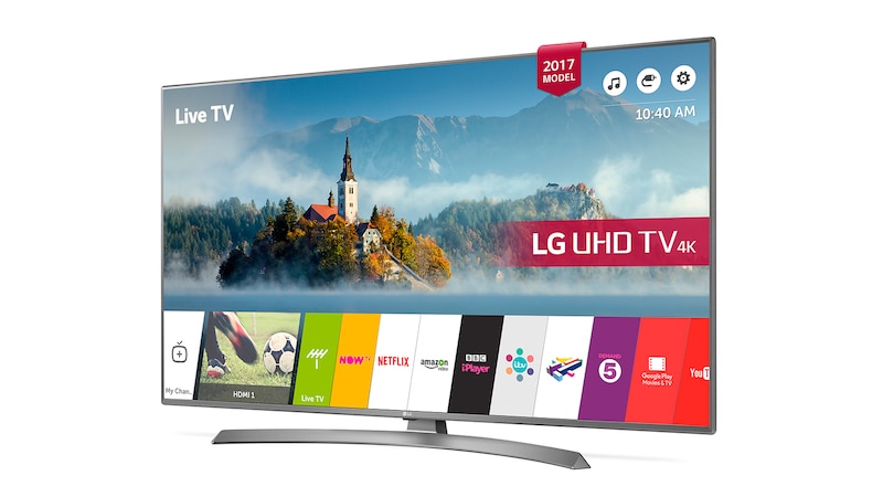 LG 43" LG ULTRA HD 4K TV, 43UJ670V