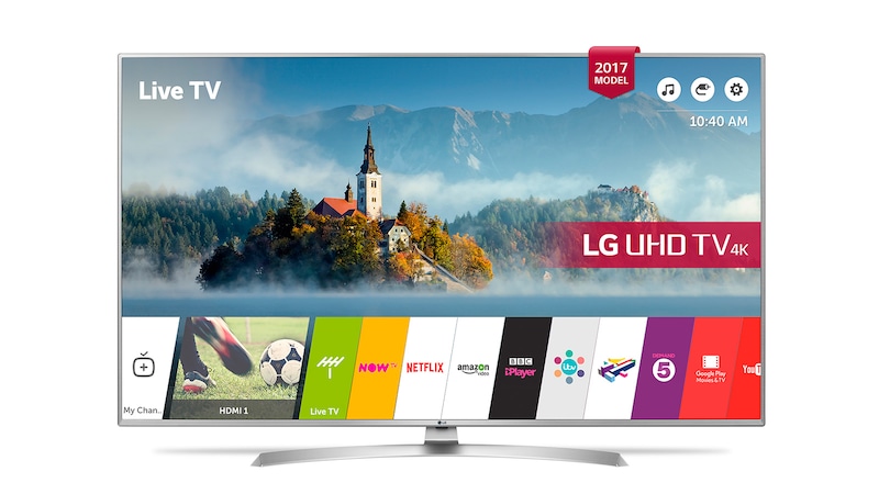 LG 43" LG ULTRA HD 4K TV, 43UJ701V