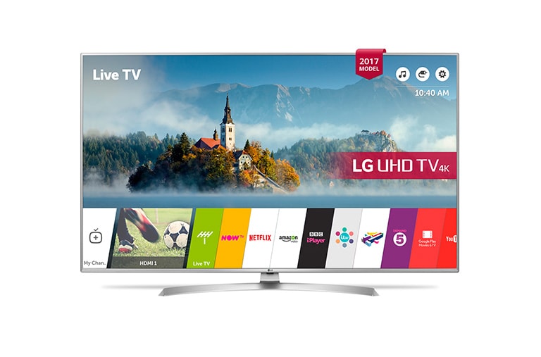 LG 43" LG ULTRA HD 4K TV, 43UJ701V