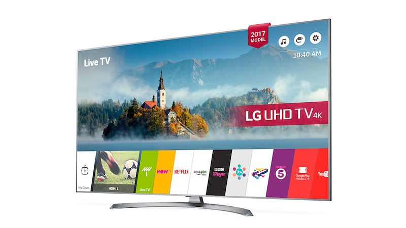 LG 43" LG ULTRA HD 4K TV, 43UJ750V