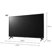 LG UN71 43 inch 4K Smart UHD TV, 43UN71006LB