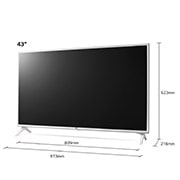 LG UN739 43 inch 4K Smart UHD TV, 43UN73906LE