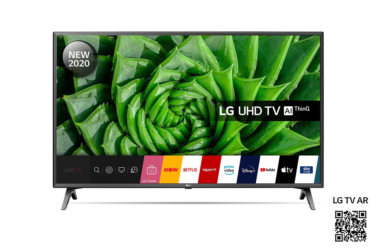 LG UN80 43 inch 4K Smart UHD TV, 43UN80006LC