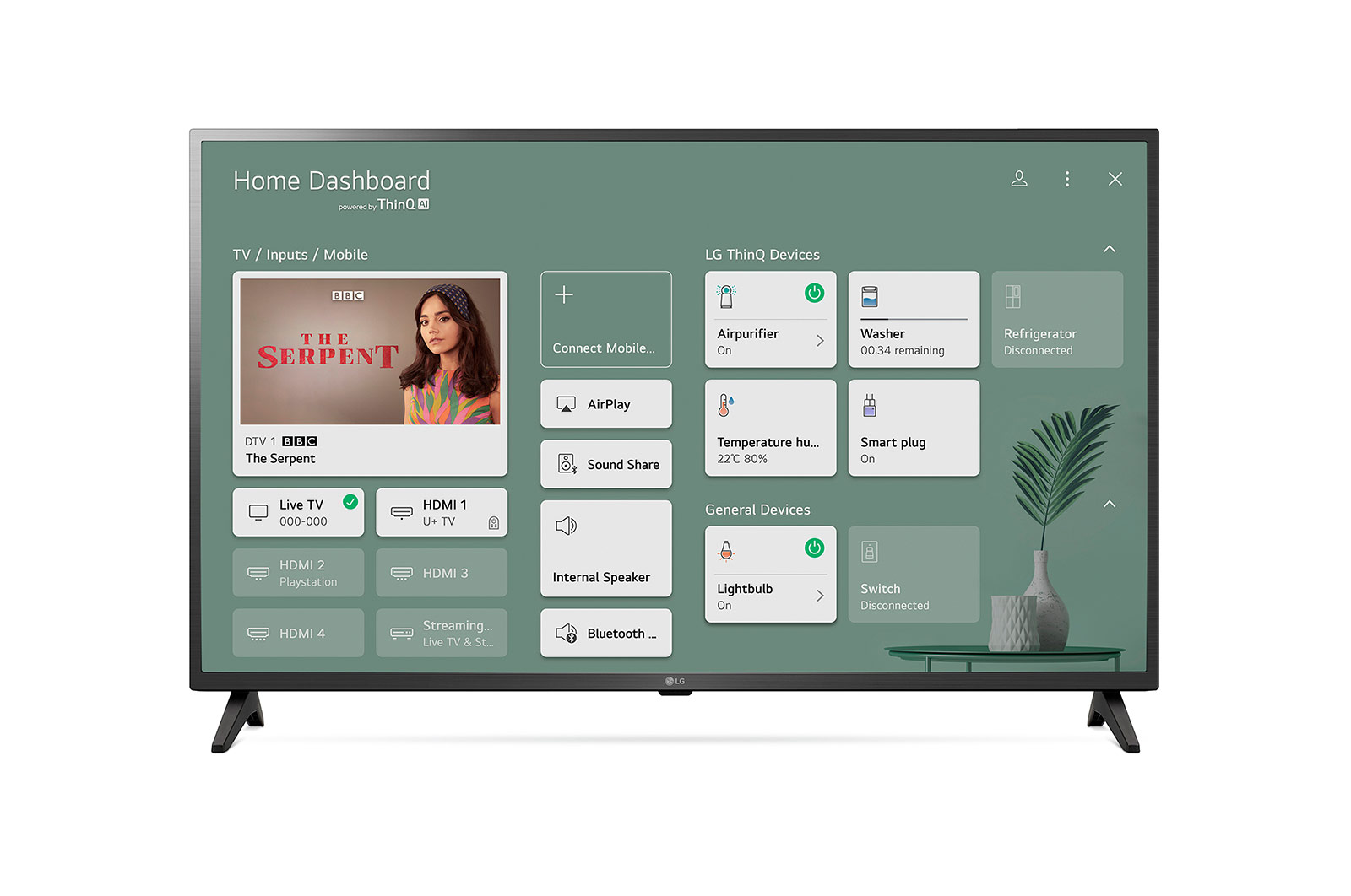 LG LED UP75 43" 4K Smart TV, 43UP75006LF