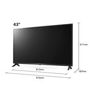 LG LED UP75 43" 4K Smart TV, 43UP75006LF