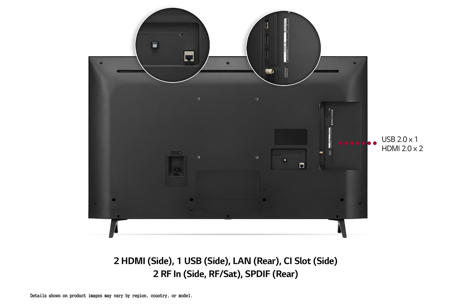 LG LED UP77 43" 4K Smart TV, 43UP77006LB