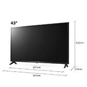 LG LED UP77 43" 4K Smart TV, 43UP77006LB