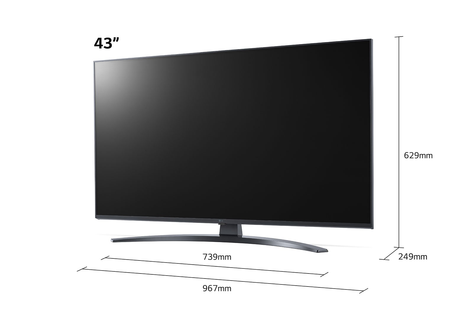 LG LED UP78 43" 4K Smart TV, 43UP78006LB