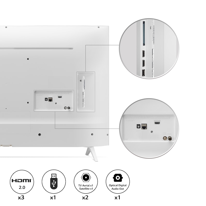 LG LED UQ76 43 inch 4K Smart TV 2022, 43UQ76906LE