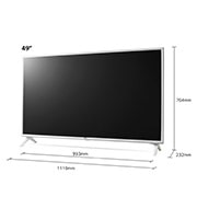 LG UN739 49 inch 4K Smart UHD TV, 49UN73906LE