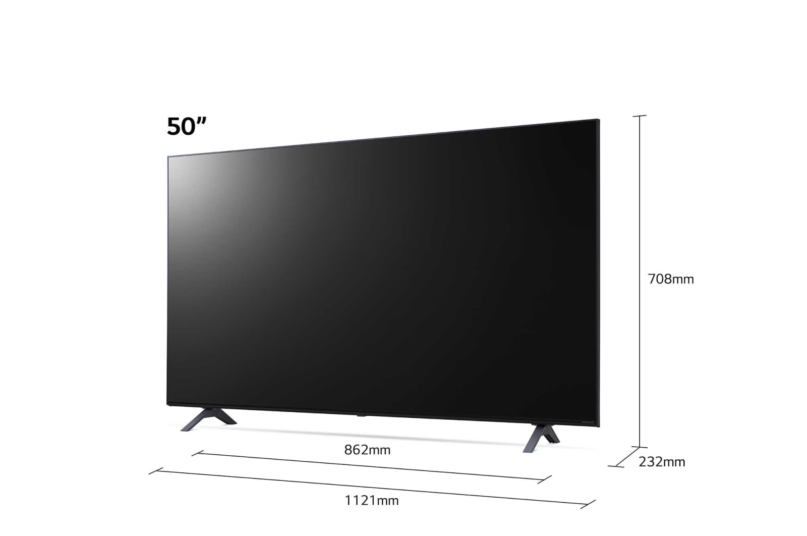 LG NanoCell NANO75 50" 4K SmartTV, 50NANO756PA