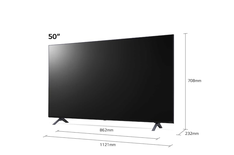 LG NanoCell NANO75 50" 4K Smart TV, 50NANO756PR