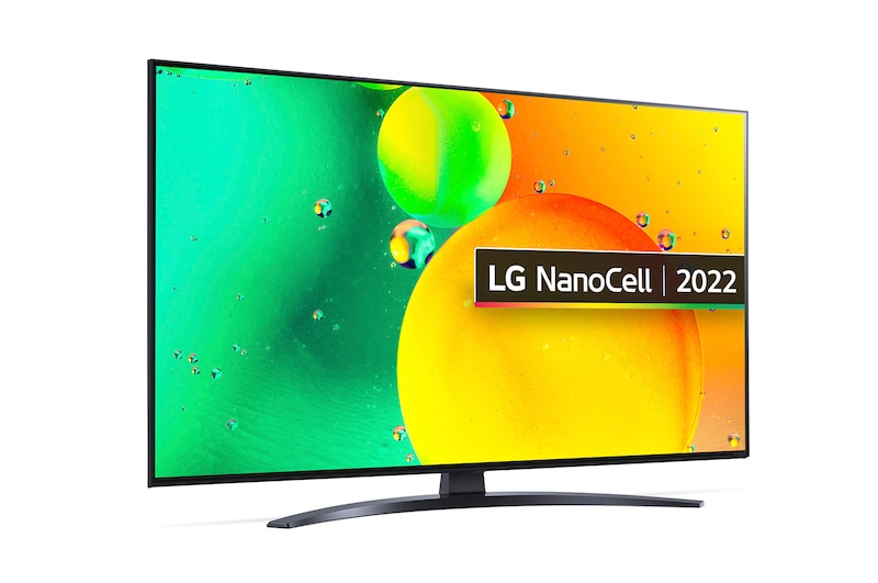 LG NanoCell NANO76 50 inch TV 2022, 50NANO766QA