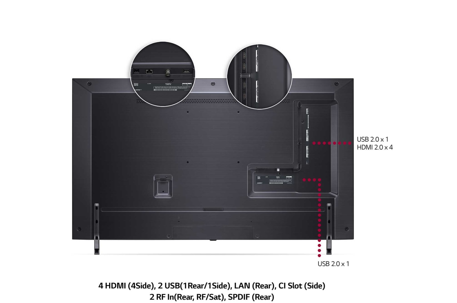 LG NanoCell NANO80 50" 4K Smart TV, 50NANO806PA