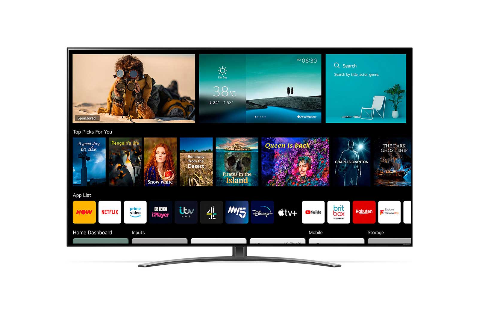 LG NanoCell NANO81 50" 4K Smart TV, 50NANO816PA