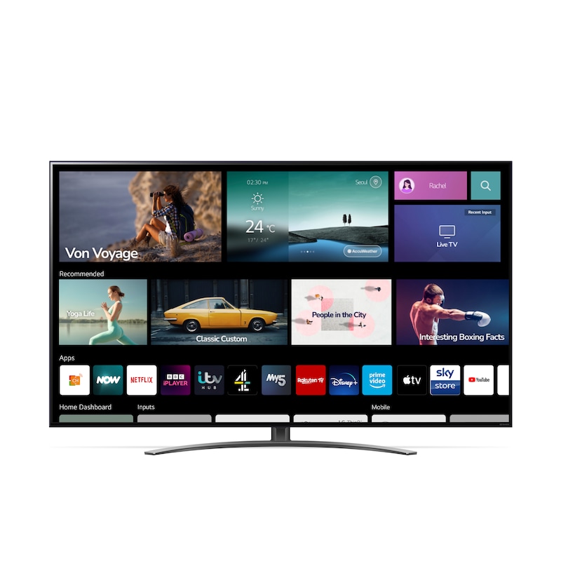 LG NanoCell NANO81 50 inch TV 2022, 50NANO816QA