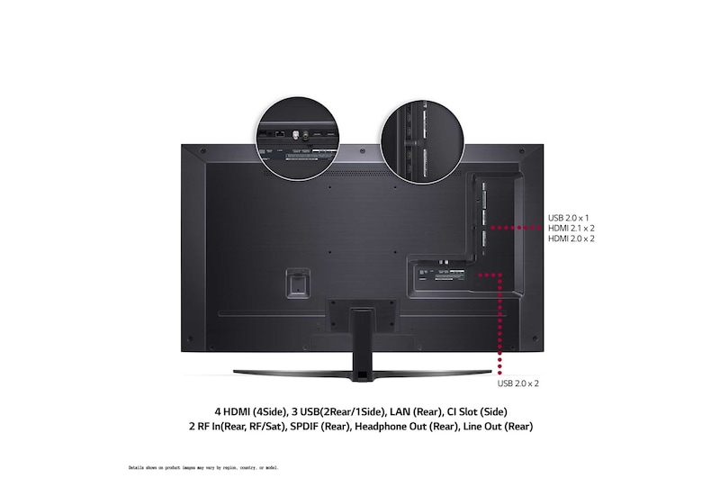 LG NanoCell NANO86 50" 4K Smart TV, 50NANO866PA