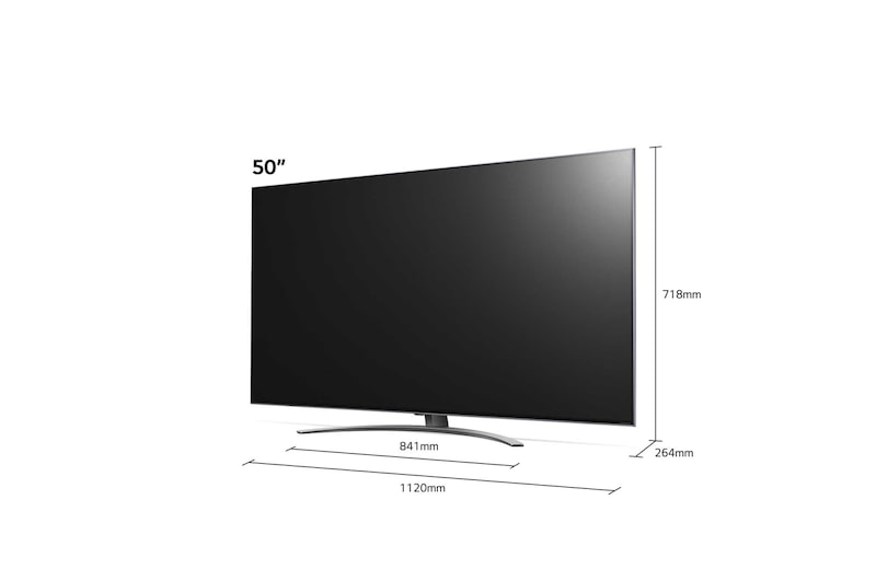 LG NanoCell NANO86 50" 4K Smart TV, 50NANO866PA