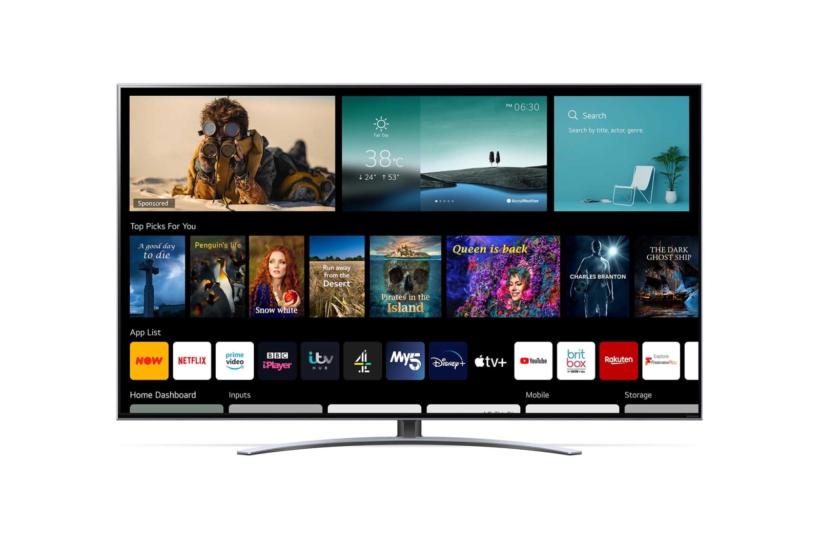 LG NanoCell NANO88 50" 4K Smart TV, 50NANO886PB