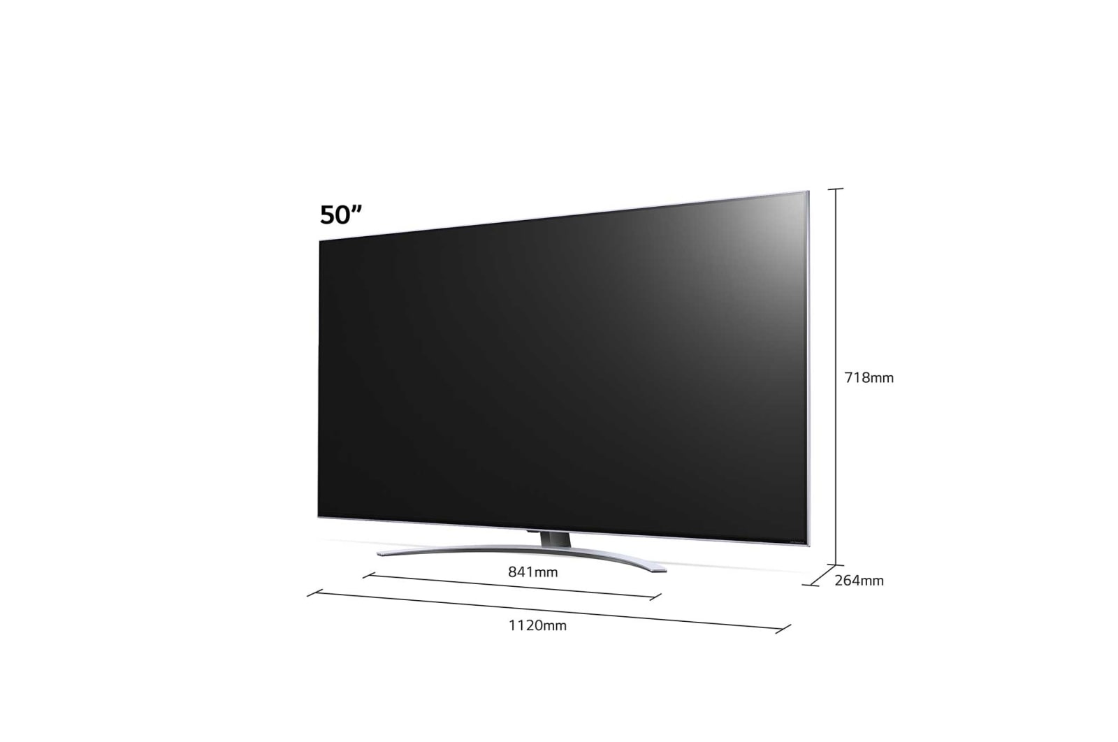 LG NanoCell NANO88 50" 4K Smart TV, 50NANO886PB