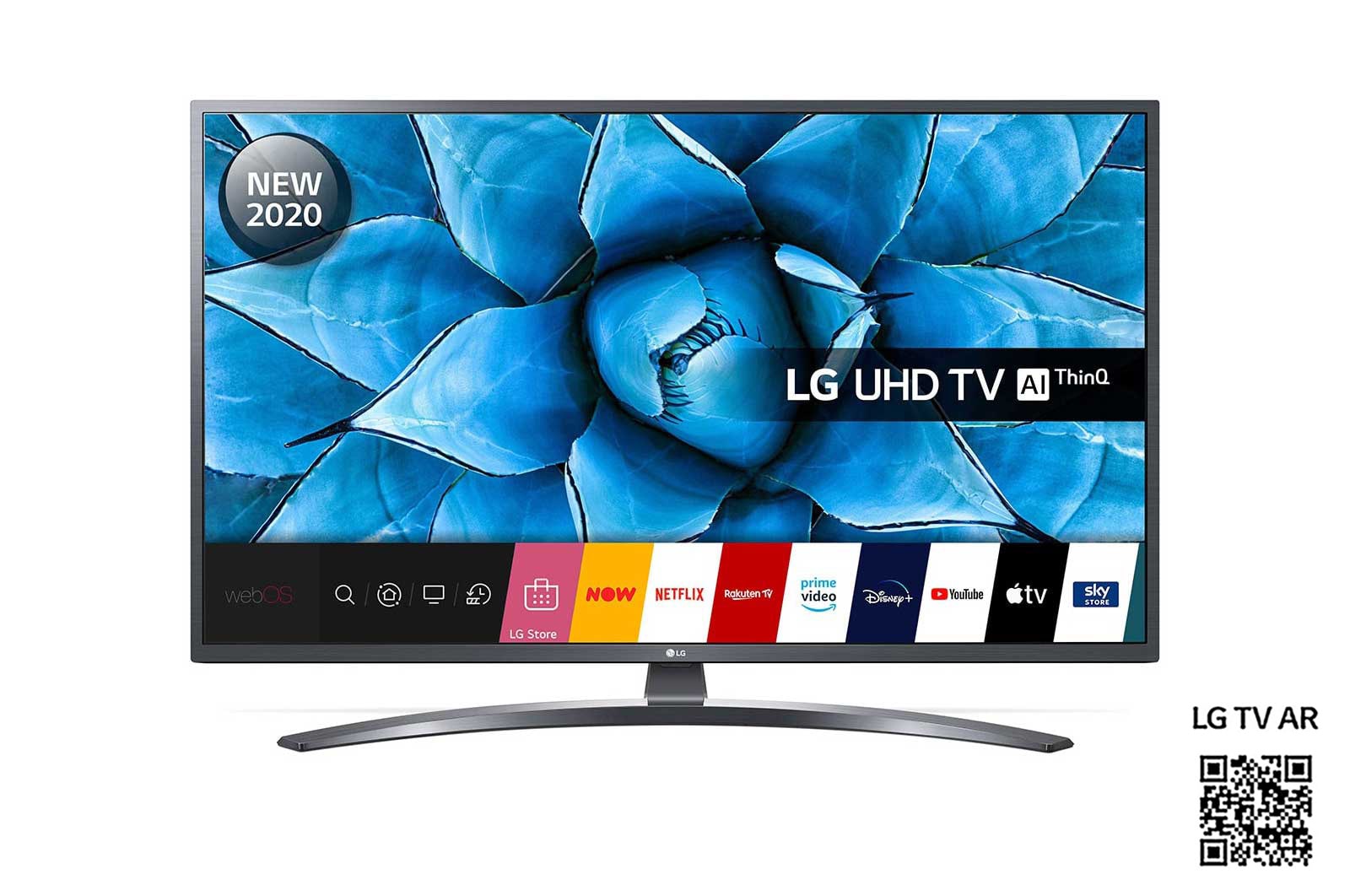 LG UN74 50 inch 4K Smart UHD TV, 50UN74006LB