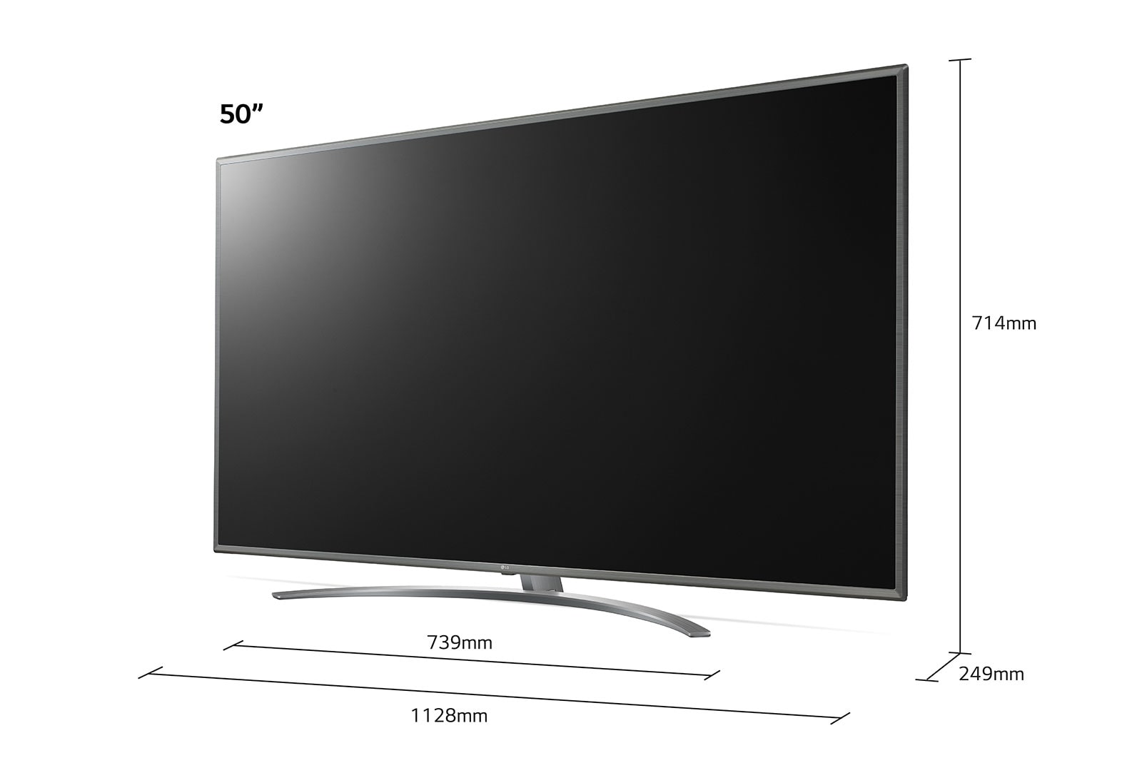 LG UN81 50 inch 4K Smart UHD TV, 50UN81006LB
